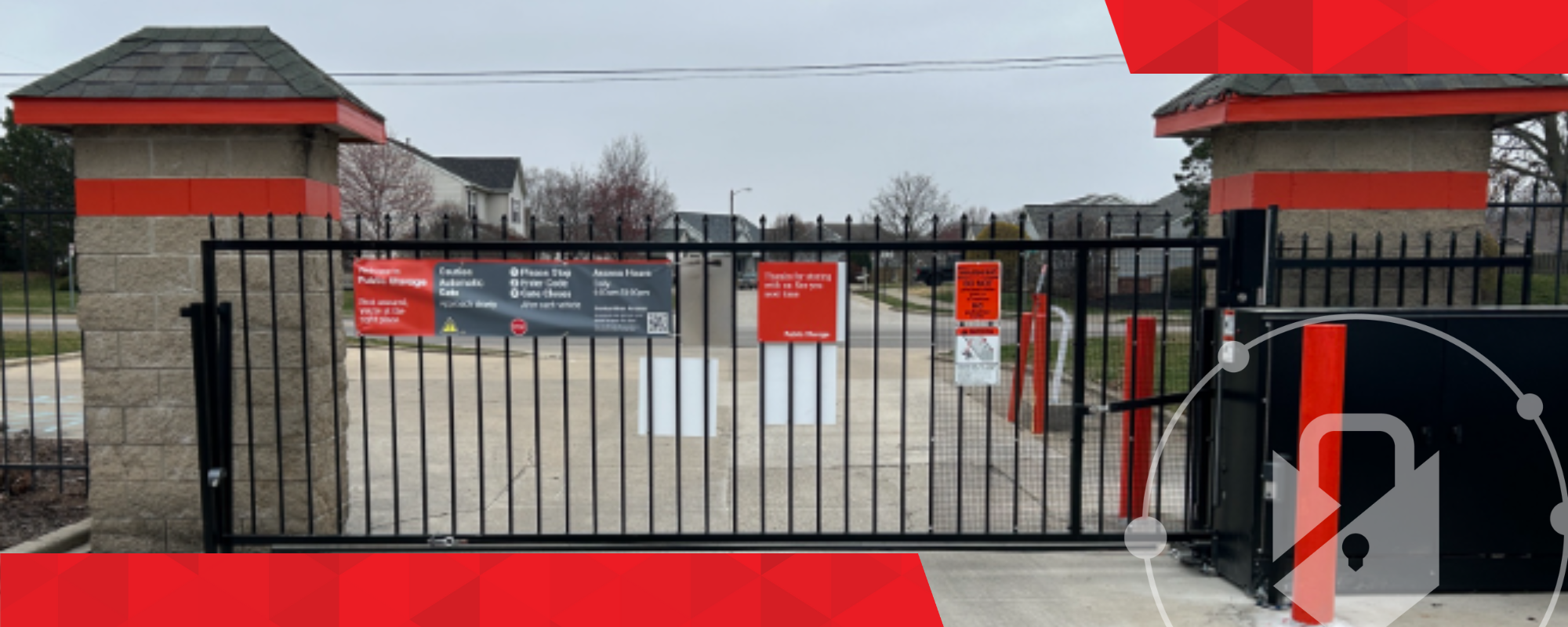 Self-Storage 20' Autogate Gate Panel